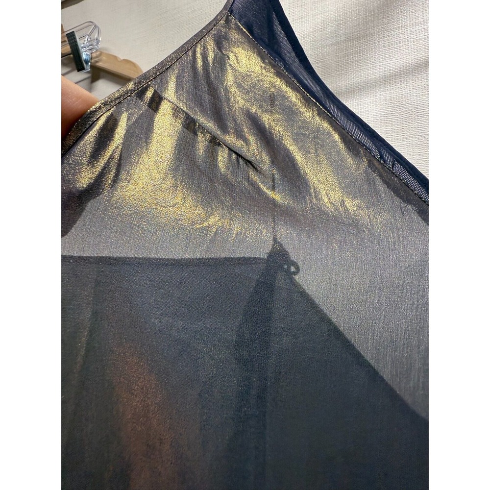 Free People Metallic Bronze Slip Maxi Dress - Picture 6 of 11